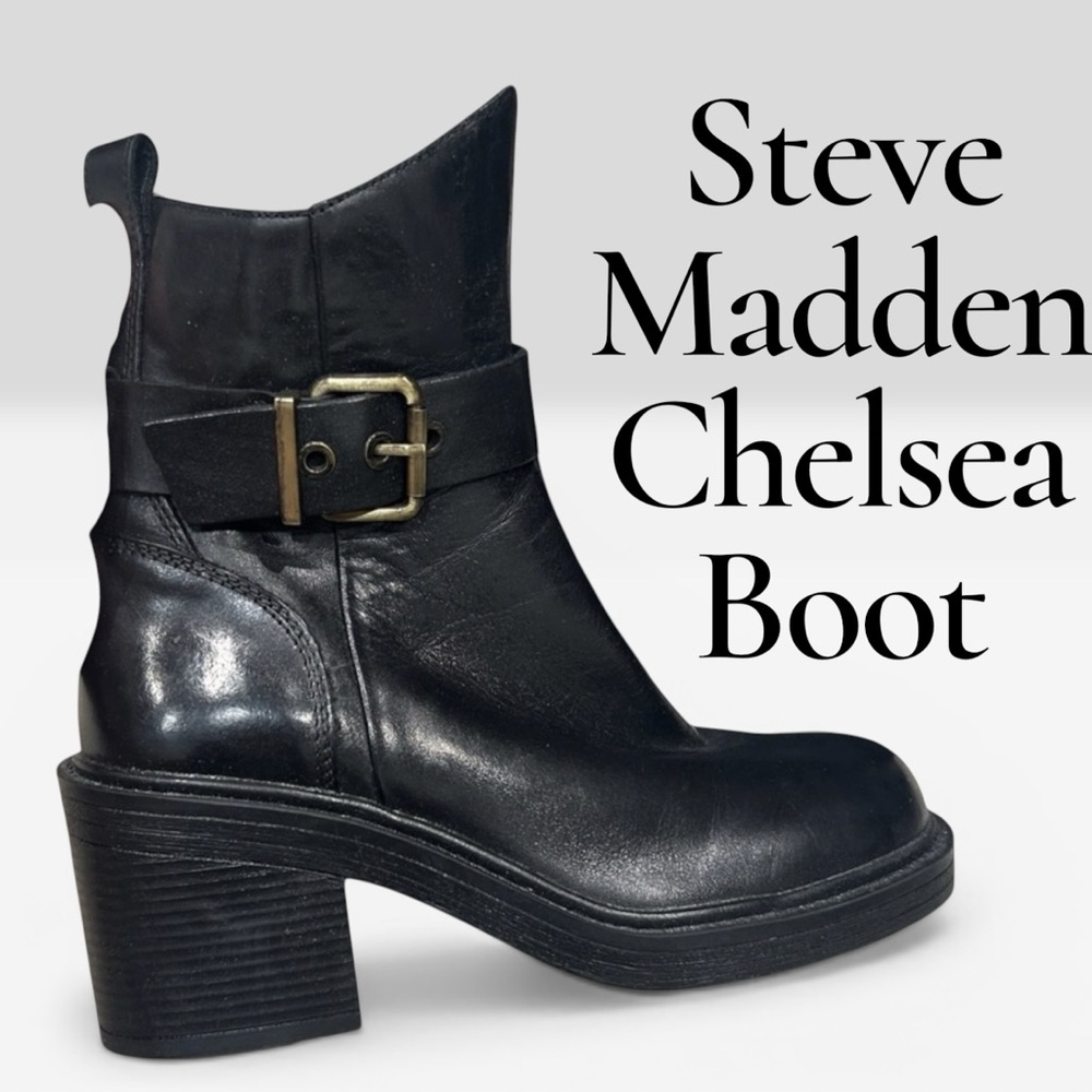 Steve Madden Chelsea Boots Brand New
never worn; no box